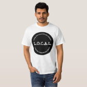 L.O.C.A.L. クラシックなメンズTシャツ Tシャツ (正面フル)