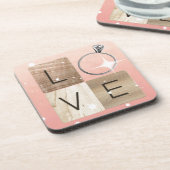 L-o-v-eタイル コースター (左側)