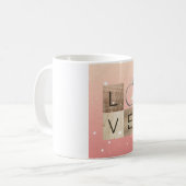 L-o-v-eタイル コーヒーマグカップ (正面左)