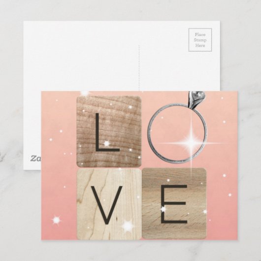 L-o-v-eタイル ポストカード (正面/裏面)