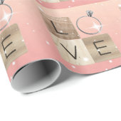 L-o-v-eタイル ラッピングペーパー (ロールコーナー)