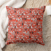 l o v eラブレッド クッション (ブランケット)