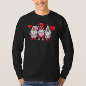 L O V E Gnome Happy Valentineu2019s Day Tシャツ (正面)