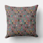 l o v e LOVEモカ クッション (裏面)