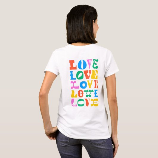 L.O.V.E T-Shirt Tシャツ (裏面フル)