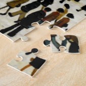 L.Sローリーで働く ジグソーパズル (側面)