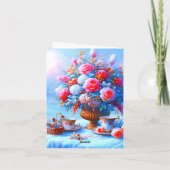 L’univers merveilleux d’Alice, carte pour tous  サンキューカード (裏面)