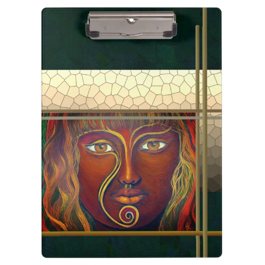 L-Vスパイラルフォトノートブック クリップボード (正面)