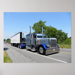 L. Weaver Peterbilt 379ポスター ポスター