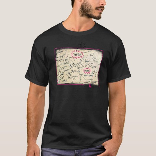 L Wordグラフ Tシャツ (正面)