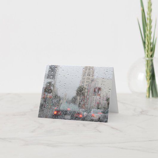 LAに降る カード (正面)