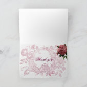 laのおりの補助のoiseaux (鳥籠) サンキューカード (内部)