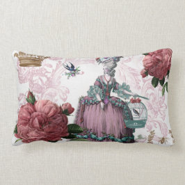 laのおりの補助のoiseaux (鳥籠) ランバークッション