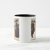 「Laのためのカバーイラストレーションはenを上がりました」、1903年竸います(col マグカップ (中央)