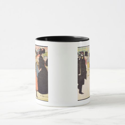 「Laのためのカバーイラストレーションはenを上がりました」、1903年竸います(col マグカップ (中央)