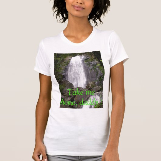 Laのコカノキの滝 Tシャツ (正面)