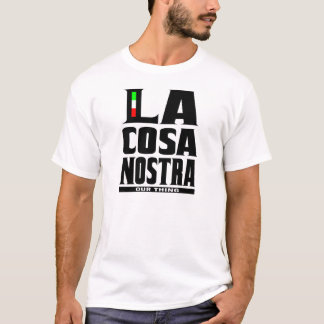 Laのコサのnostra (私達の事) tシャツ