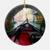 Laのゴンドラ セラミックオーナメント (裏面)