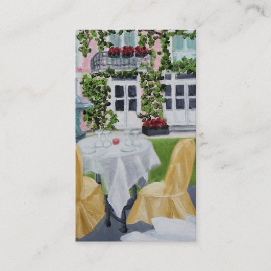 Laのテーブルdes Marechauxの名刺 名刺 (正面)