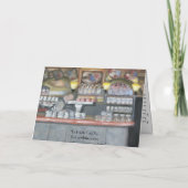 Laのパレットのバーかカフェ カード (裏面)