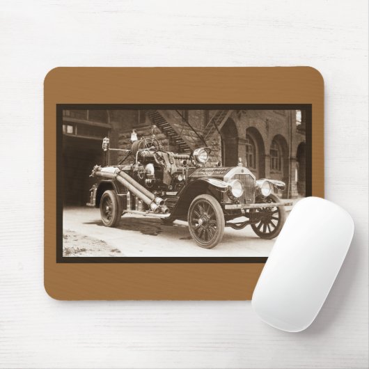 Laのフランスの普通消防車1924年 マウスパッド (マウス)
