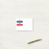 Laのフランス米国東部標準時刻の美女 ポストイット (デスク上)