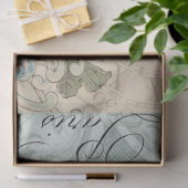 Laのブティックの花のDecoupageシート 薄葉紙 (ギフト)