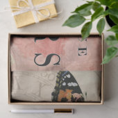 Laのブティックの蝶Decoupageシート 薄葉紙 (ギフト)