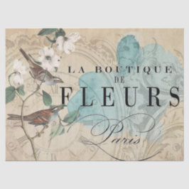 Laのブティックの鳥のDecoupageシート 薄葉紙