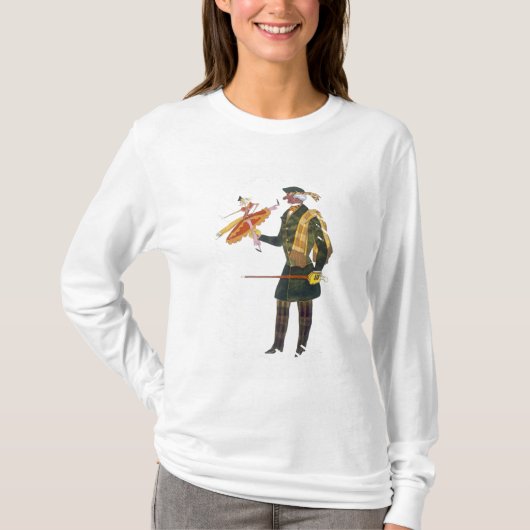 LaのブティックFantaからのイギリス人のための衣裳、 Tシャツ (正面)
