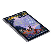 Laのルートdes Alpesのヴィンテージ旅行ポスター ノートブック (右側)