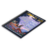 Laのルートdes Alpesのヴィンテージ旅行ポスター ノートブック (左側)