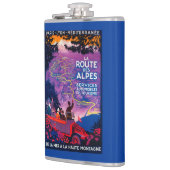 LaのルートDes AlpesのヴィンテージPosterEurope フラスク (左)