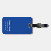 LaのルートDes AlpesのヴィンテージPosterEurope ラゲッジタグ (裏面横)