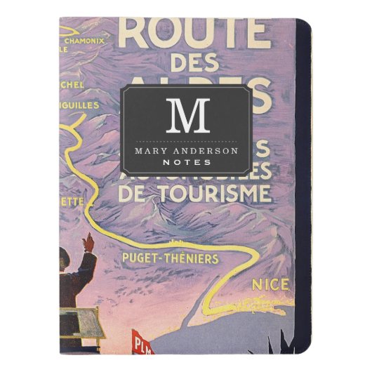 Laのルートdes Alpes エクストララージMoleskineノートブック (正面)