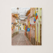 Laのロンダの通りキトエクアドル ジグソーパズル (縦)
