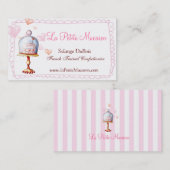 Laの小柄いMacaronの名刺 名刺 (正面/裏面)