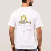 LAの減量Tallahassee、フロリダ Tシャツ (裏面)