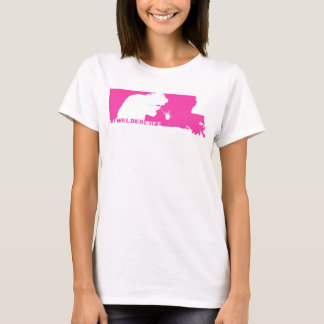 LAの溶接工の妻の上 Tシャツ