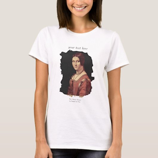 Laの美女のferronnière Tシャツ (正面)