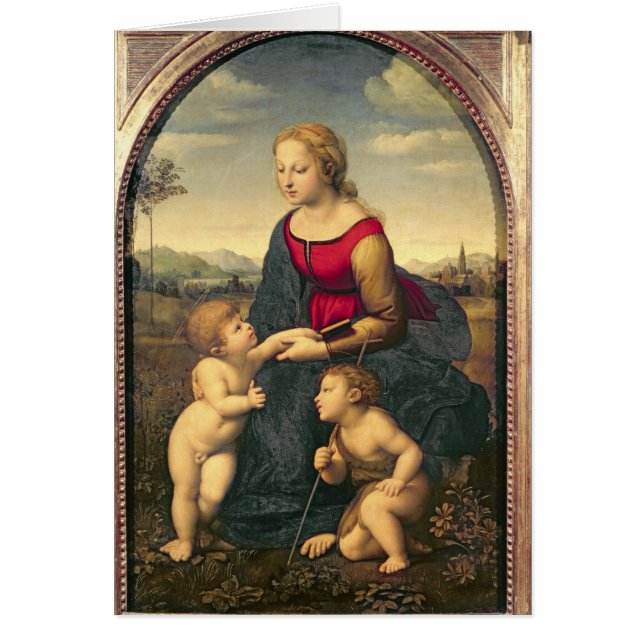 Laの美女のJardiniere 1507年 (正面)