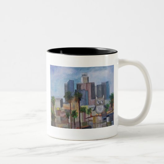 LAの100_4966-1フクロウ ツートーンマグカップ (右)