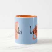 LaのBaristaのコーヒー・マグ ツートーンマグカップ (中央)