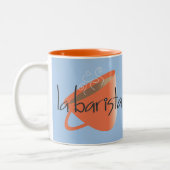 LaのBaristaのコーヒー・マグ ツートーンマグカップ (左)