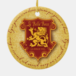 laのBella Bocceのオーナメント セラミックオーナメント