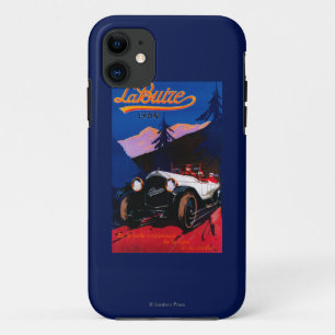 LaのBuizeライオンのヴィンテージPosterEurope iPhone 11 ケース