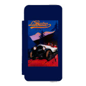 LaのBuizeライオンのヴィンテージPosterEurope Incipio iPhoneウォレットケース (フォリオ 正面)