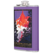 LaのChaine DeモンブランのヴィンテージPosterEurope フラスク (左)