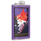 LaのChaine DeモンブランのヴィンテージPosterEurope フラスク (右)