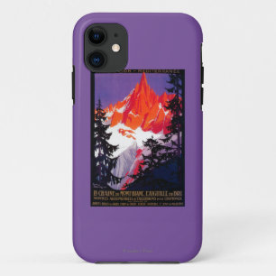 LaのChaine DeモンブランのヴィンテージPosterEurope iPhone 11 ケース
